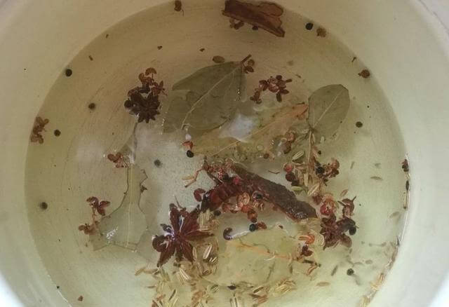 Boiling Spice Water